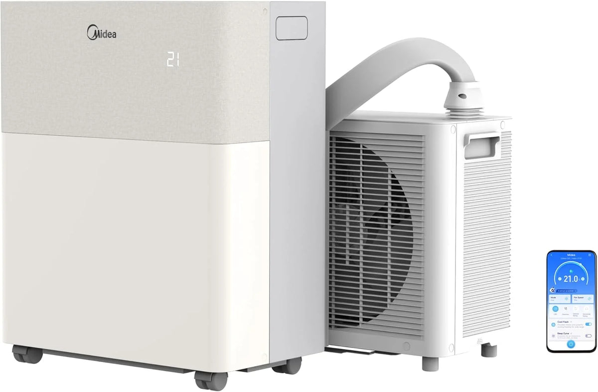 Midea PortaSplit E mobile Klimaanlage Mini Split 12000 BTU leise