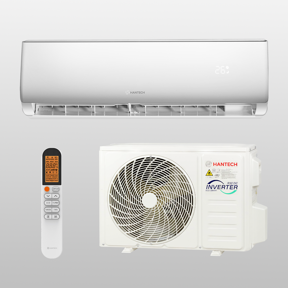 HANTECH Split Klimaanlage 9000 BTU 2,6 kW WLAN R32 MOD. Elegant