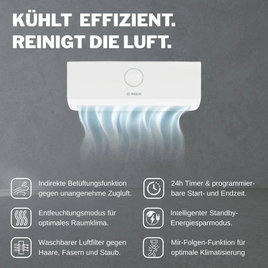 Bosch Cool 5000 Mobile Klimaanlage 12.000 BTU Made in Germany leise